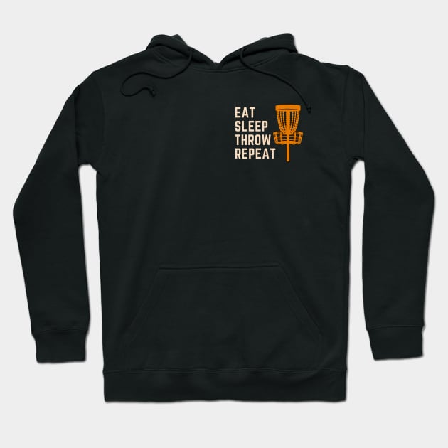 Disc Golf Quote Hoodie by Zodde art